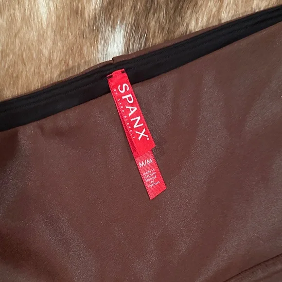 SPANX Brown Midi pencil Skirt size M - Picture 2 of 6